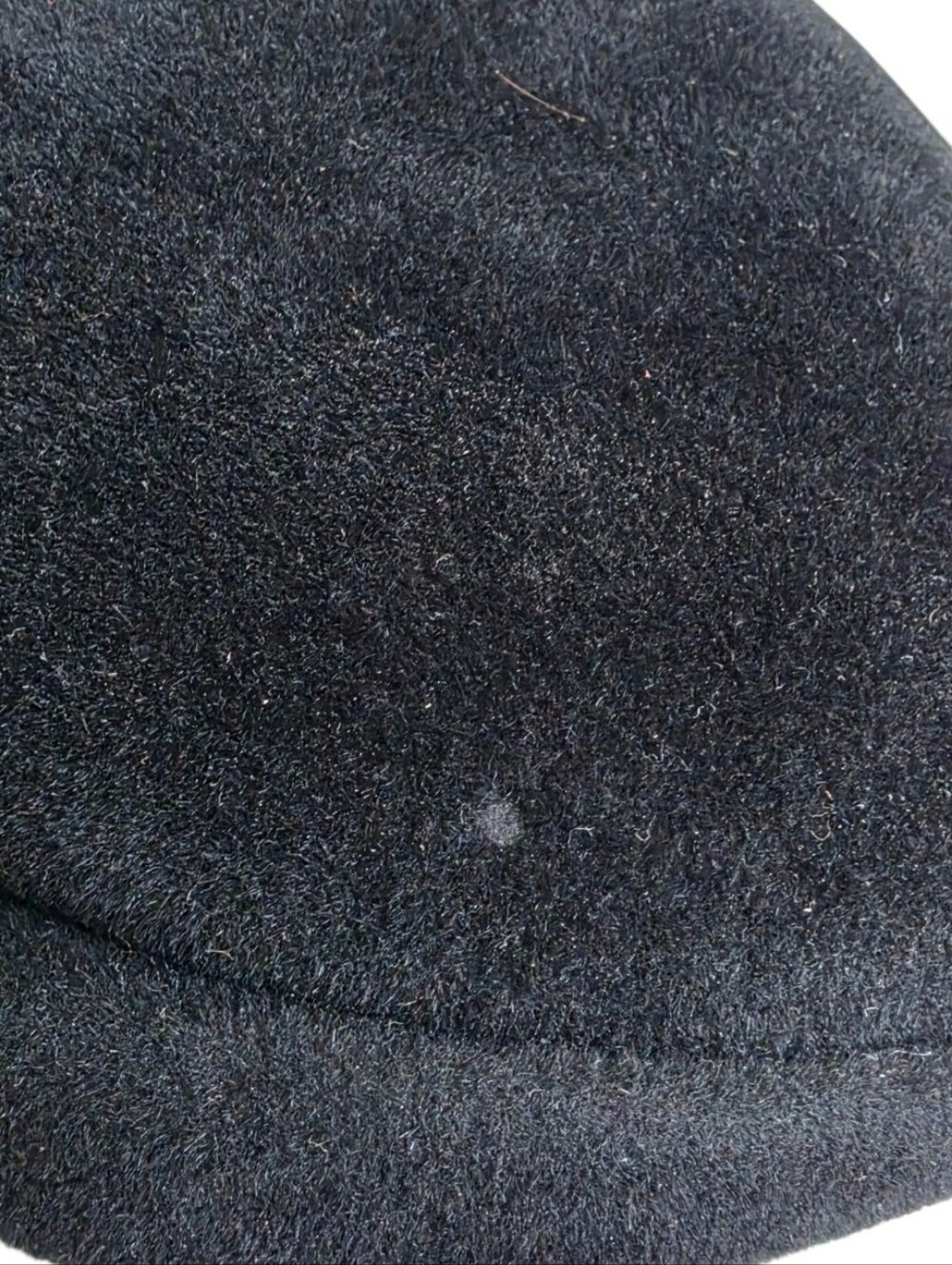 Vintage Dawson New York Black Felt Sculptural Hat Beaded Insect Embellishment - Picture 13 of 13